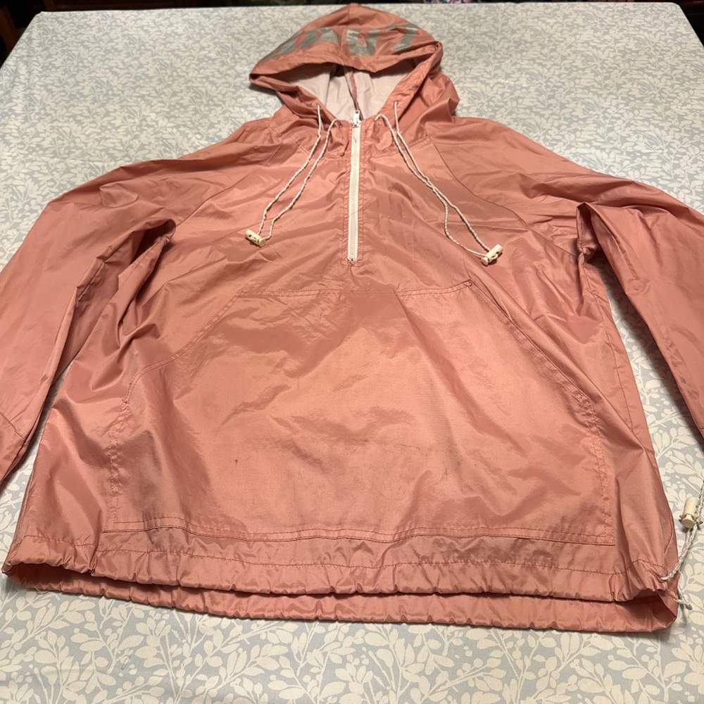 Pink windbreaker
